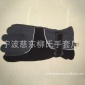 冬季保暖手套批发 个性拼色魔术扣保暖手套 可调节保暖手套